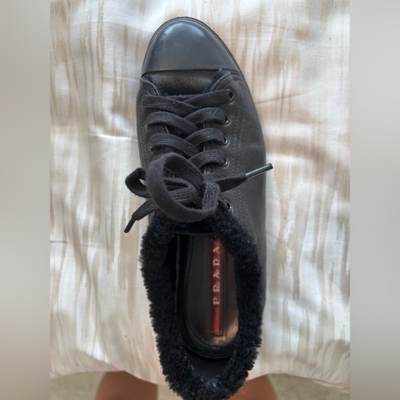 Black Prada Sneaker - Picture 4 of 5